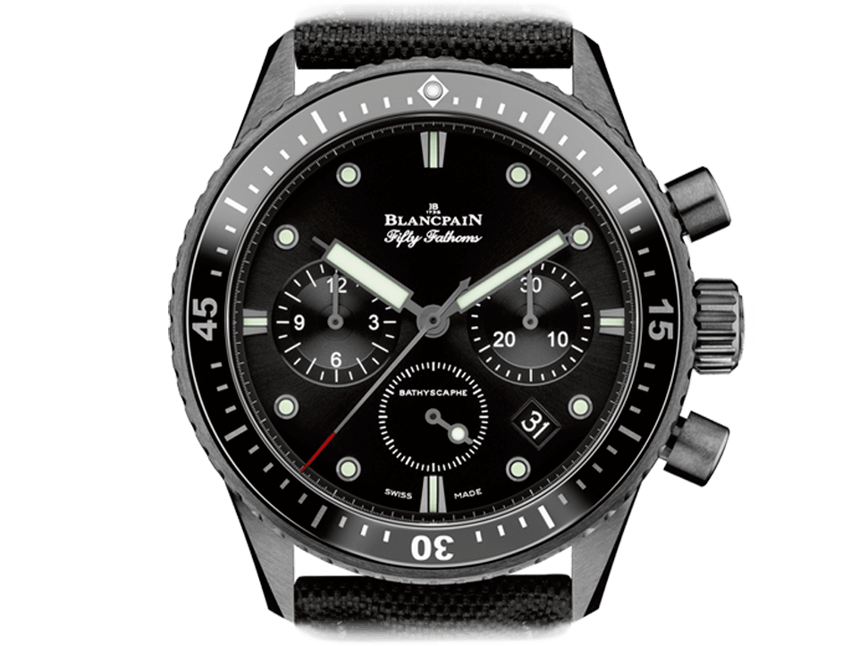 Blancpain Bathyscaphe Chronographe Flyback view 5