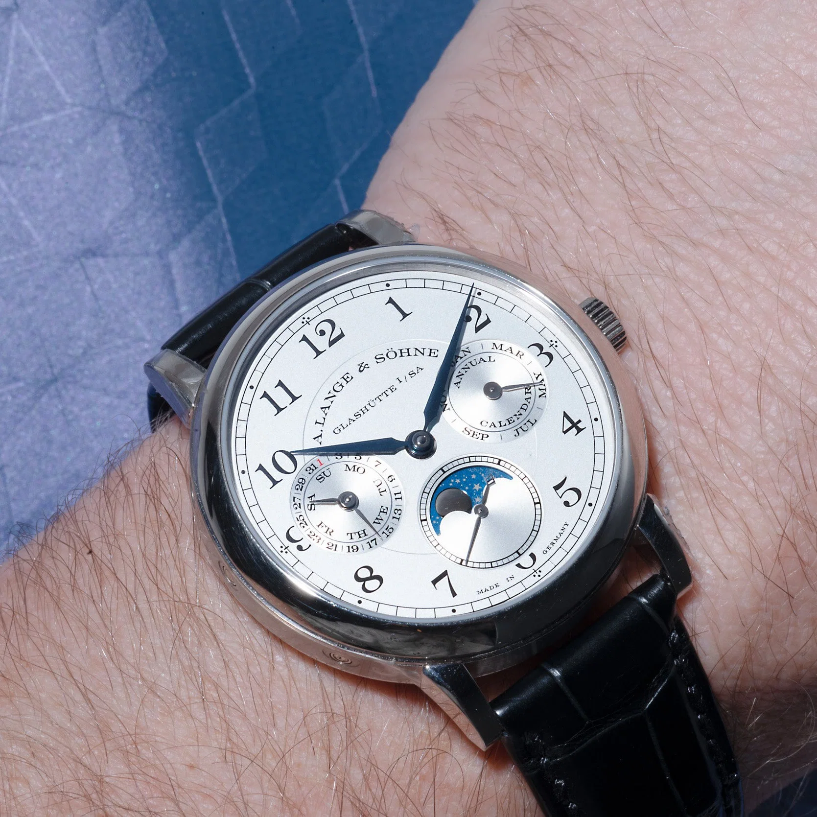A. Lange & Söhne 1815 Annual Calendar view 3