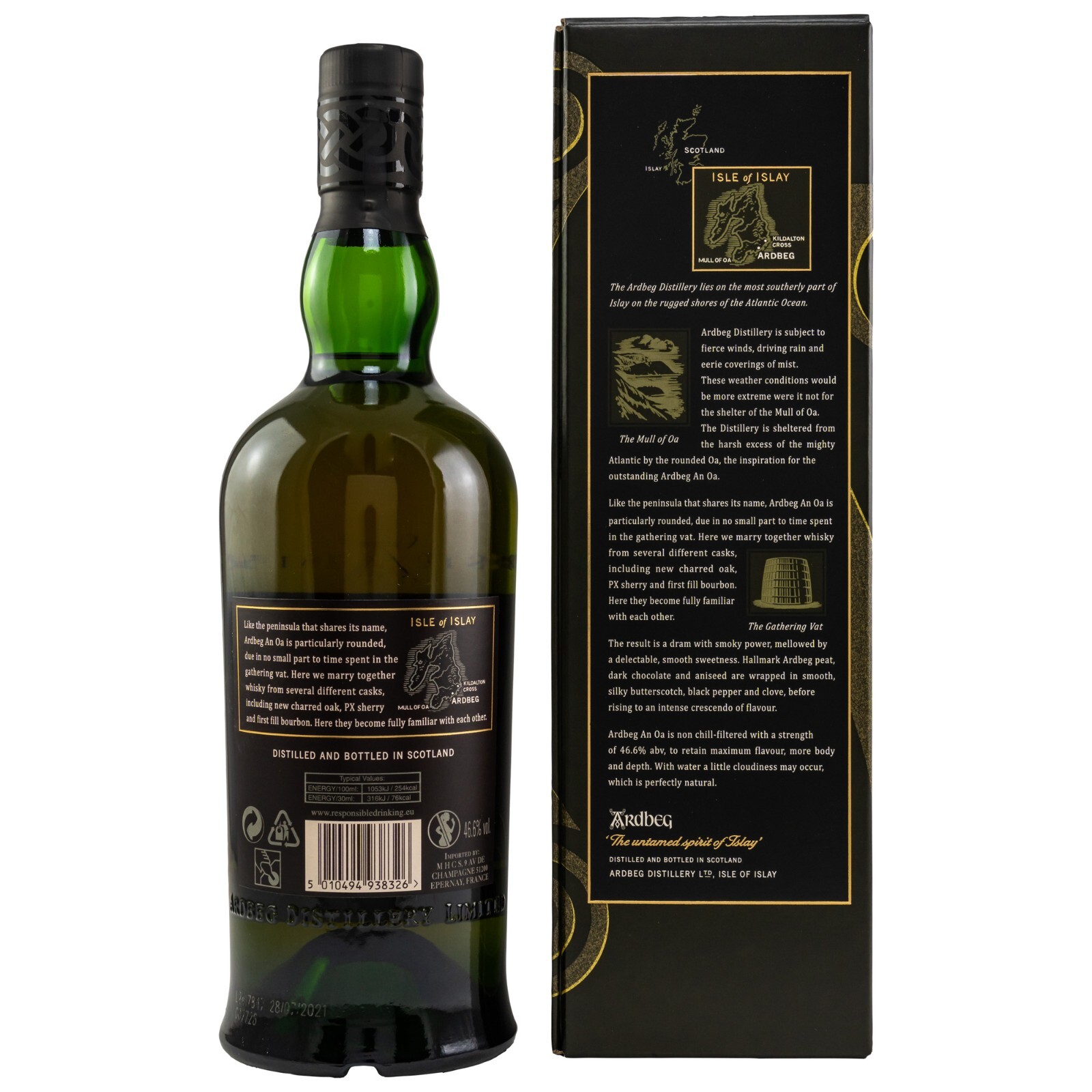 Ardbeg Islay Single Malt 1965 39 Year Old view 3