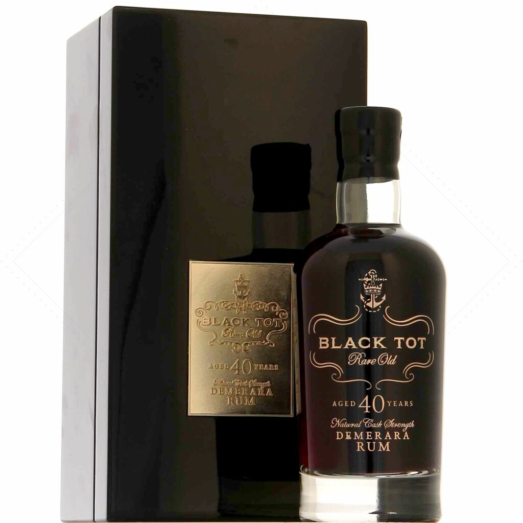 Black Tot 40 Year Old Demerara Rum view 3
