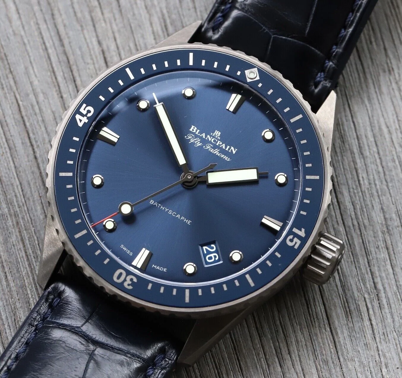 Blancpain Bathyscaphe view 2