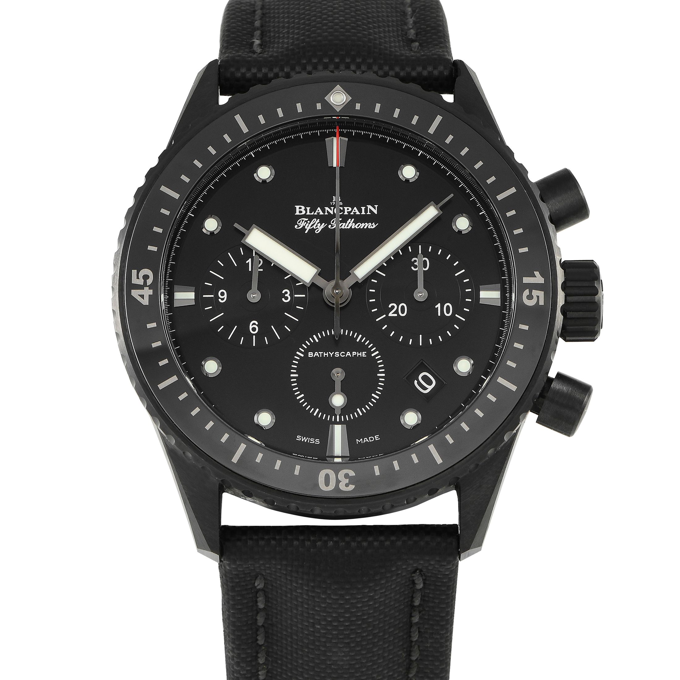 Blancpain Bathyscaphe Chronographe Flyback view 2