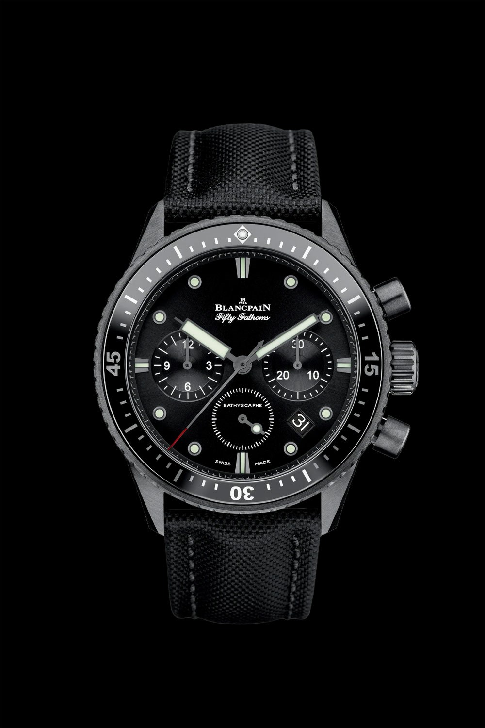 Blancpain Bathyscaphe Chronographe Flyback view 3