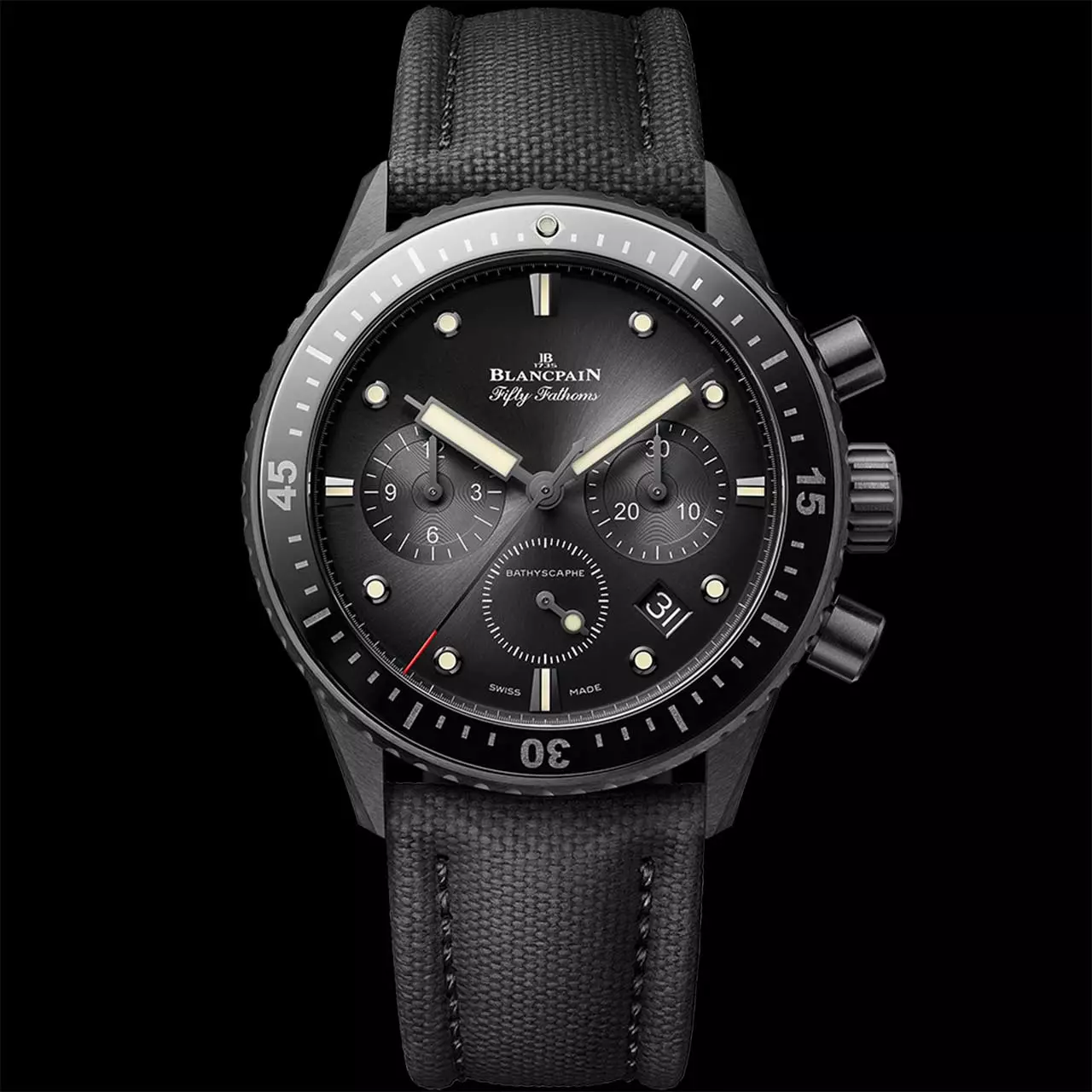 Blancpain Bathyscaphe Chronographe Flyback view 4