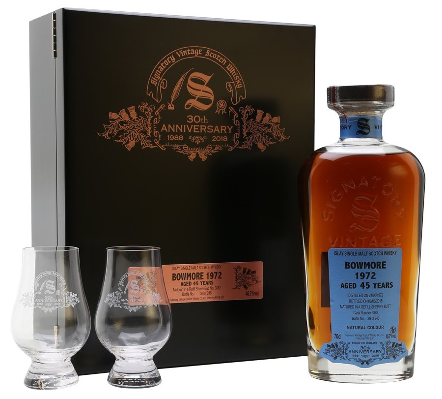 Bowmore 1972/2018 30th Anniversary — alternate view