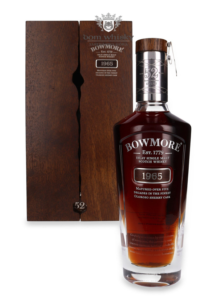 Bowmore 52 Years 1965 Islay Single Malt — alternate view