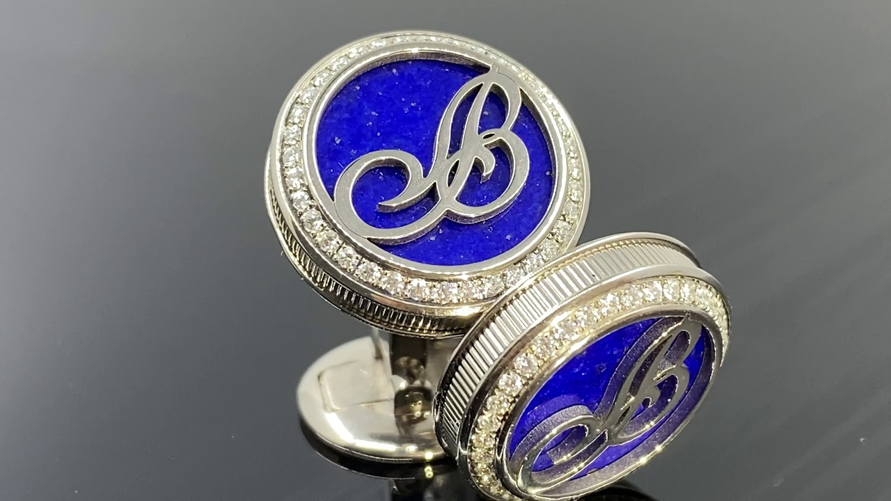 Breguet B of Breguet Cufflinks — alternate view