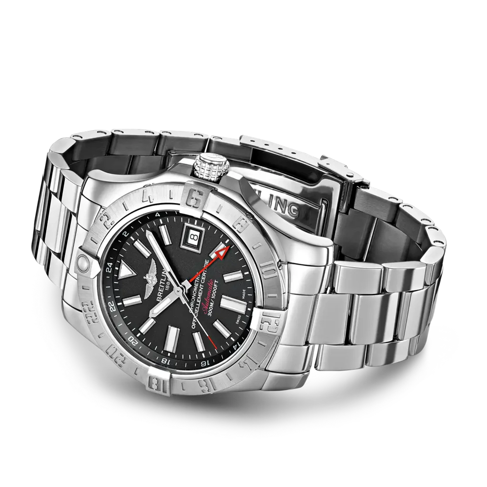 Breitling Avenger II GMT view 4