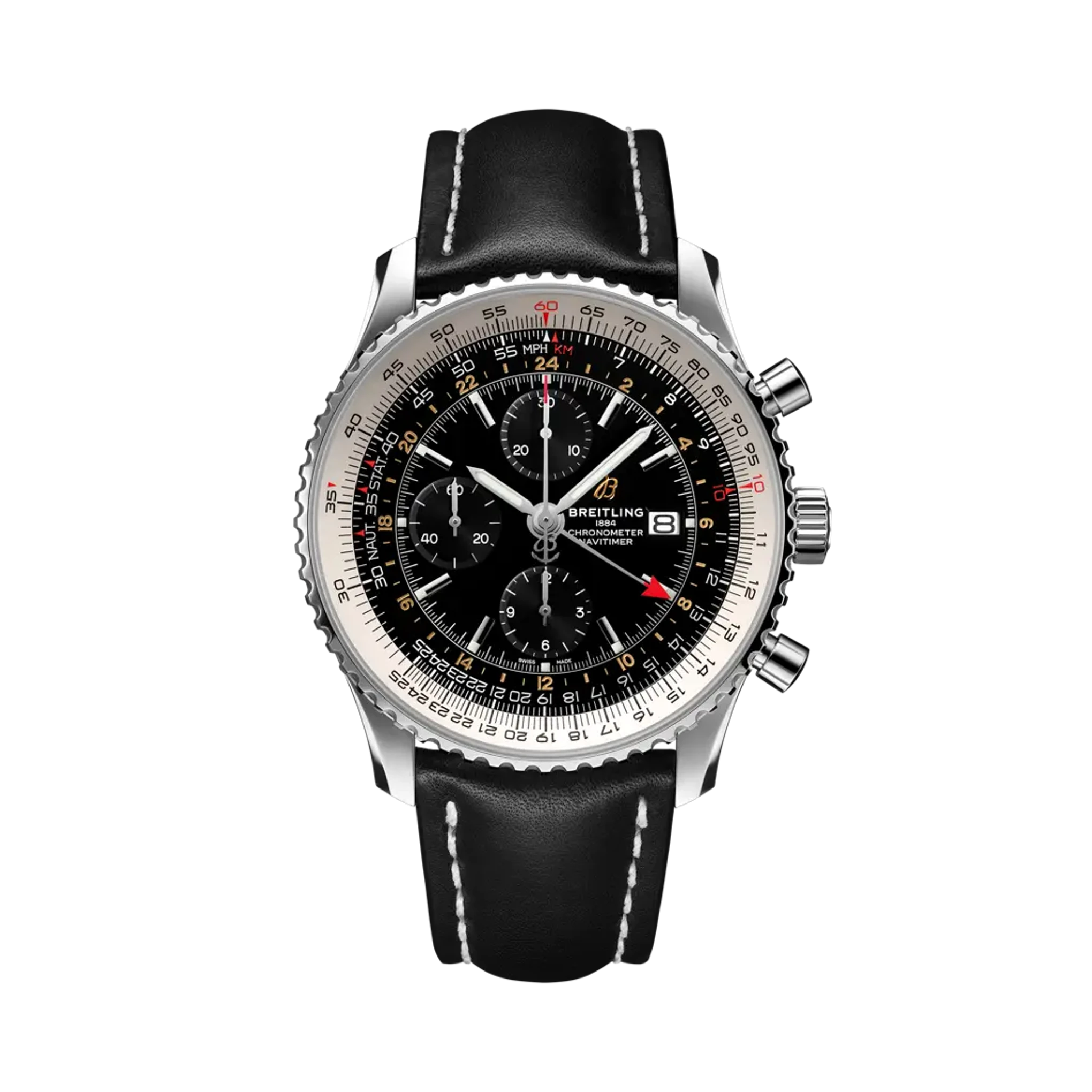 Breitling Navitimer Chronograph GMT 46 view 4