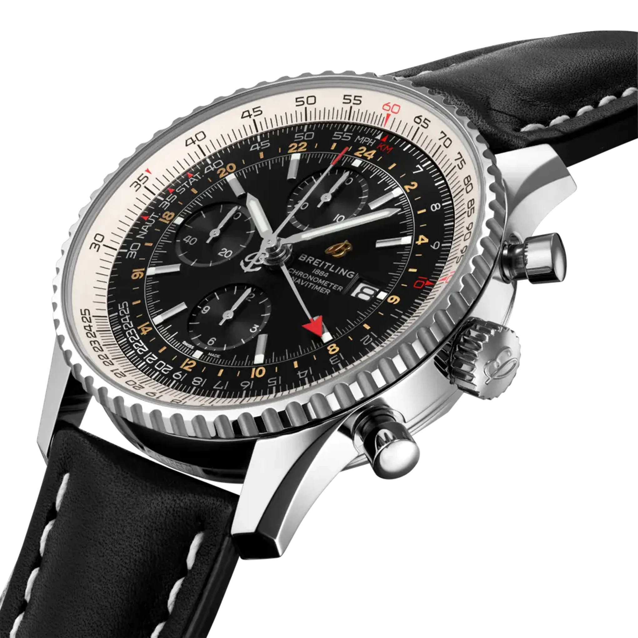 Breitling Navitimer Chronograph GMT 46 view 5