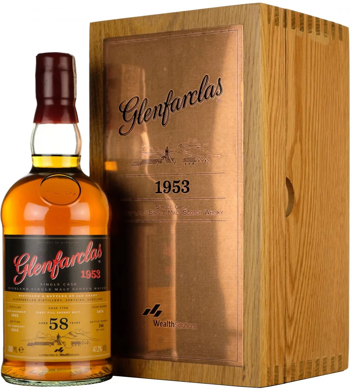Glenfarclas 1953 58 Year Old Single Cask view 3