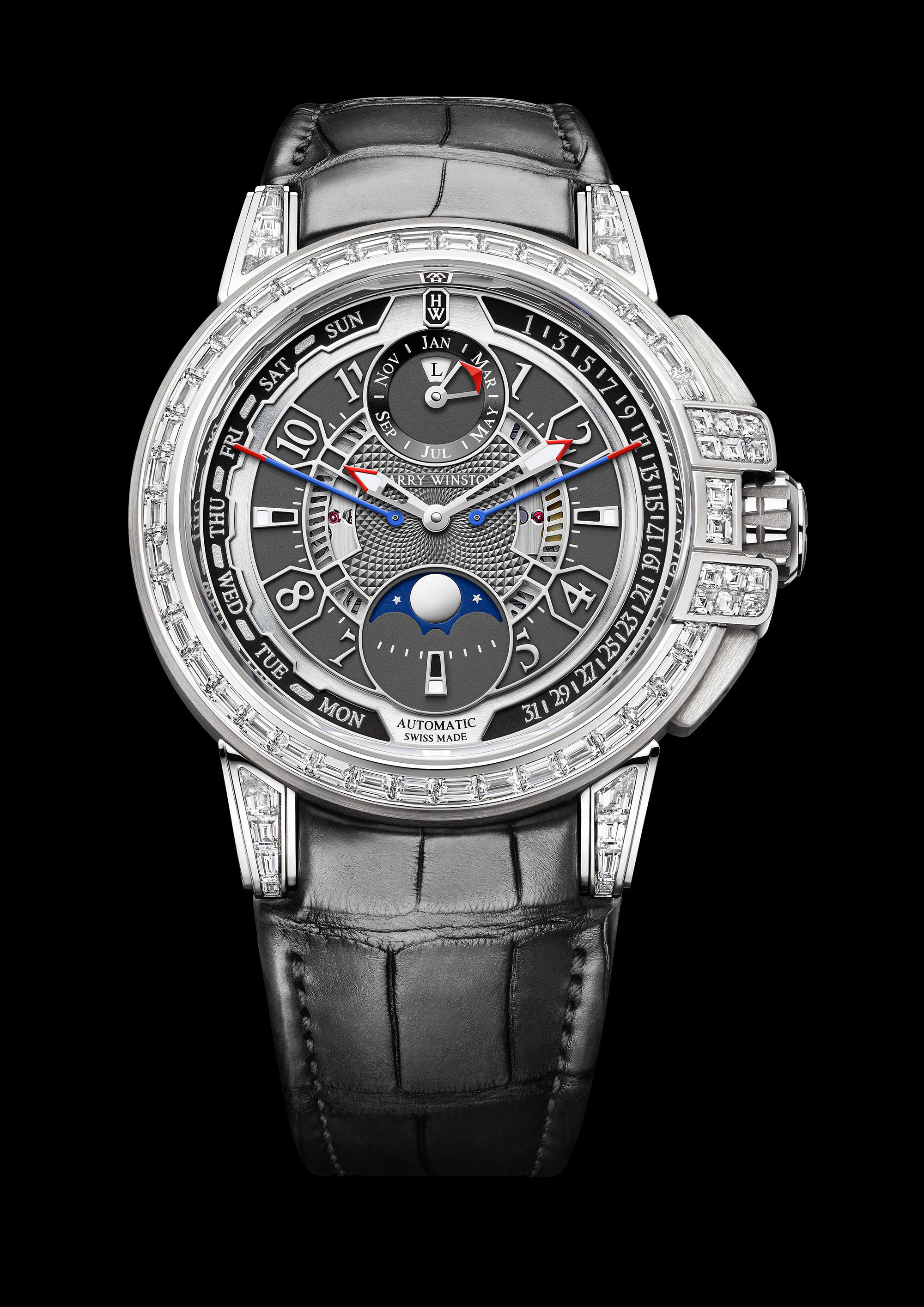 Harry Winston Ocean 20th Anniversary Perpetual Calendar view 4