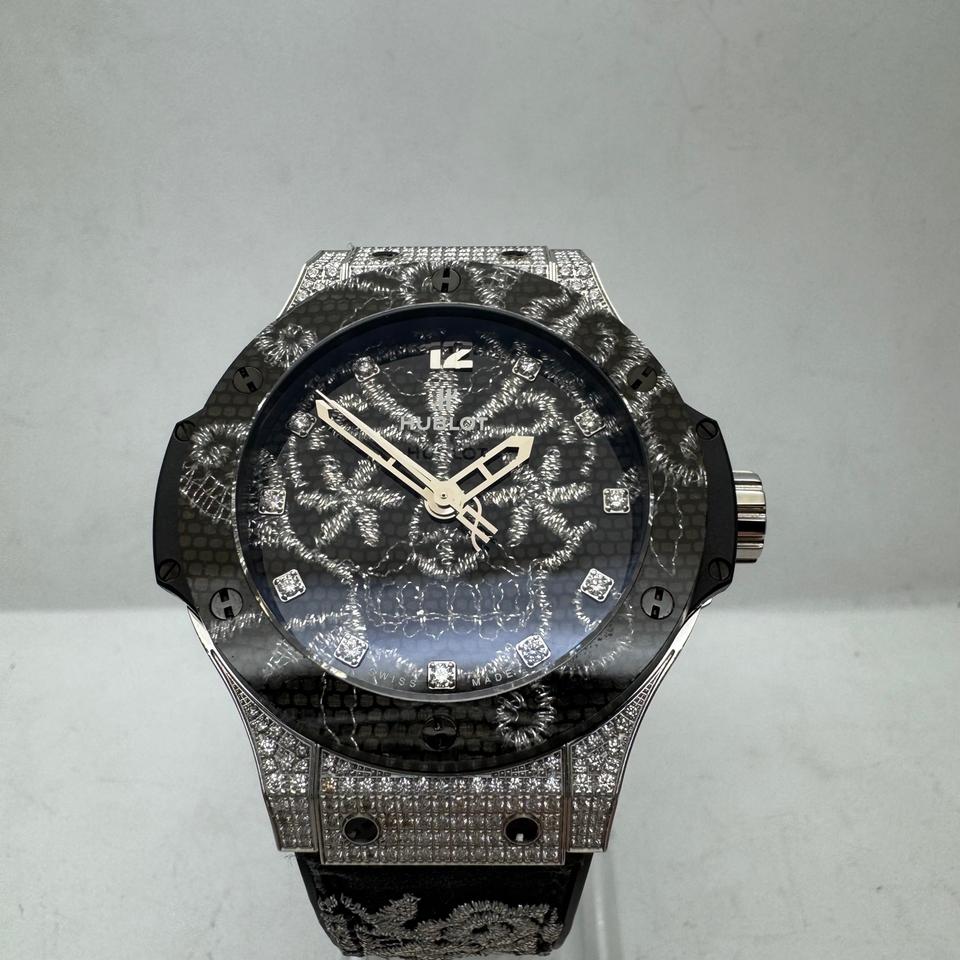 Hublot Big Bang Broderie Ceramic view 5