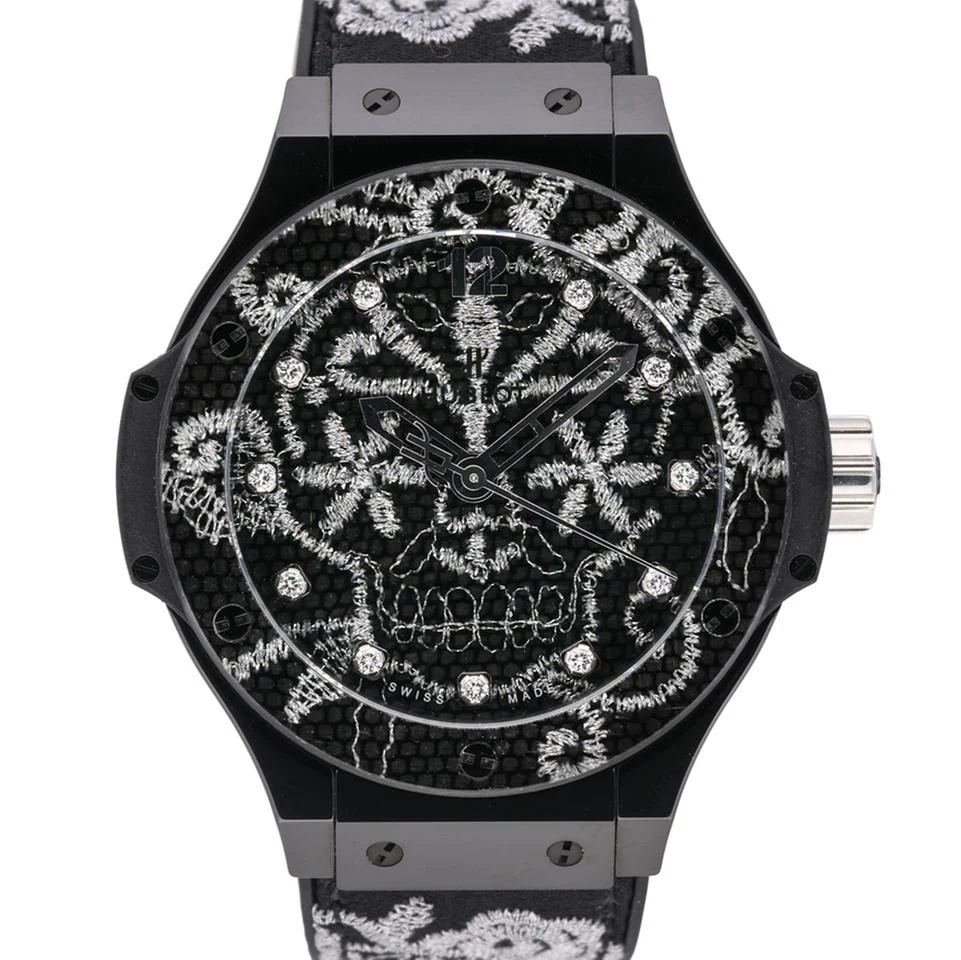 Hublot Big Bang Broderie Ceramic view 4