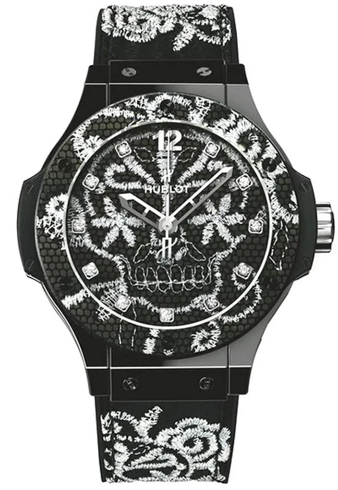 Hublot Big Bang Broderie Ceramic view 2