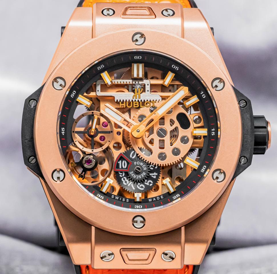 Hublot Big Bang MECA-10 King Gold 45 view 4