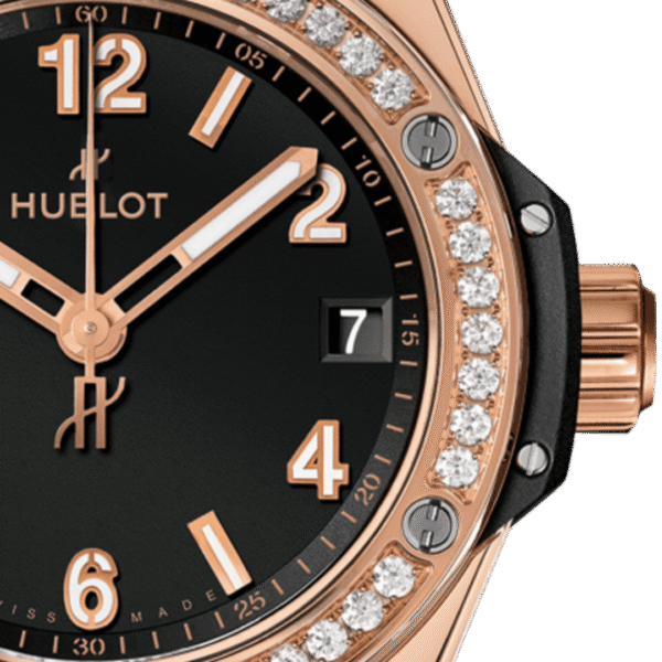 Hublot Big Bang One Click King Gold Diamonds view 4
