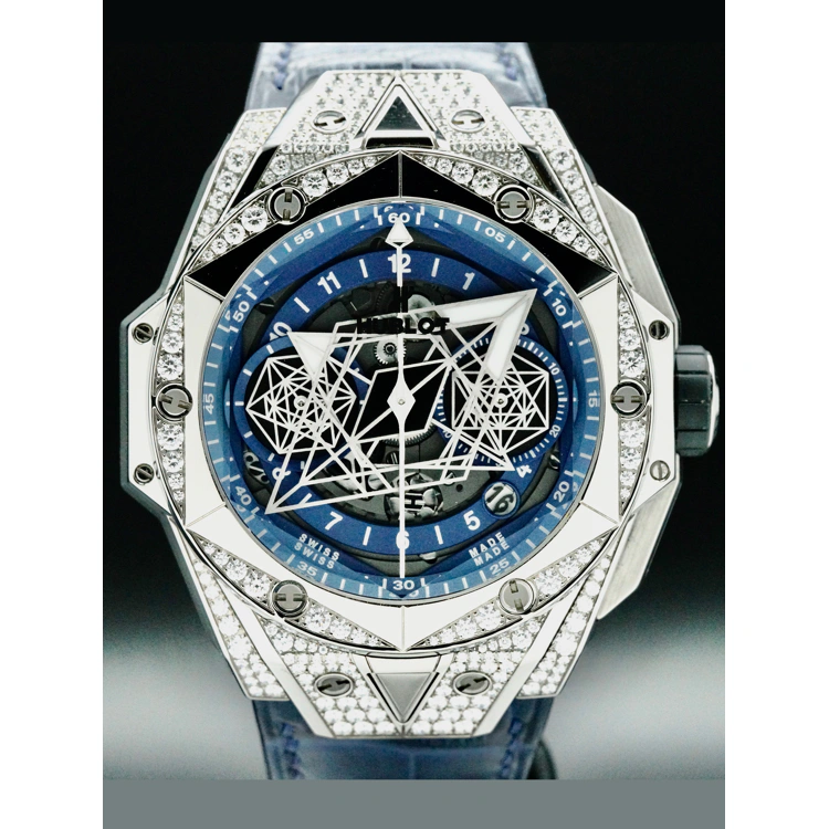 Hublot Big Bang Sang Bleu II Pavé — alternate view