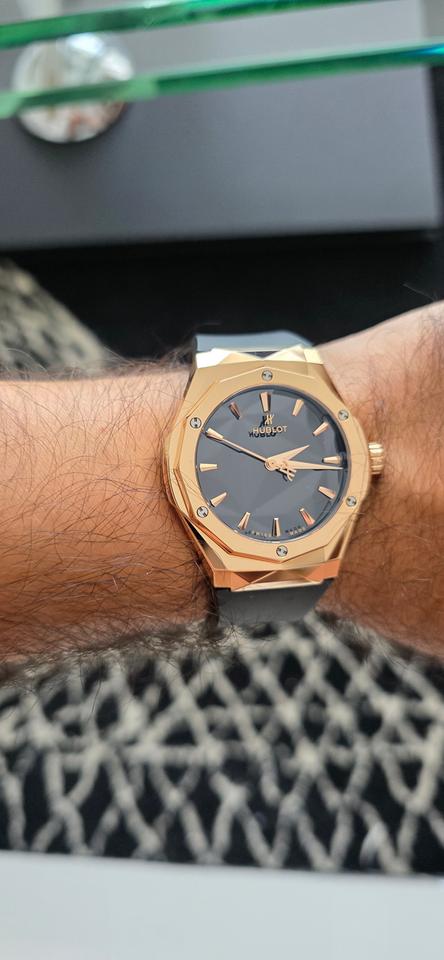 Hublot Classic Fusion Orlinski King Gold view 4