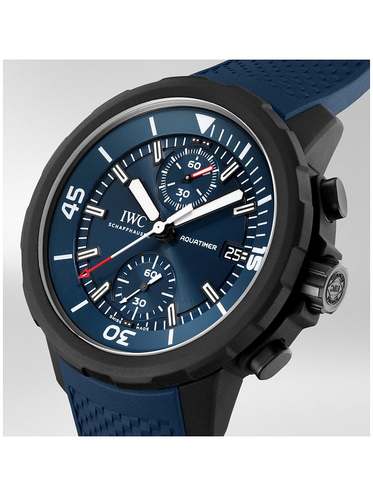 IWC Schaffhausen Aquatimer Chronograph 'Laureus' view 3