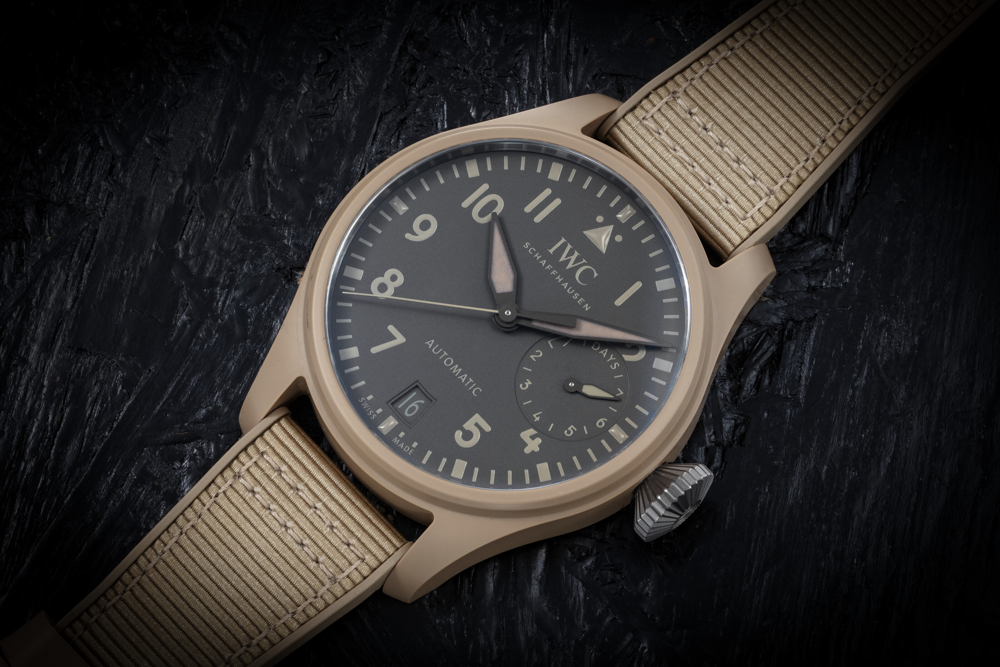 IWC Schaffhausen Big Pilot's Top Gun 'Mojave Desert' view 5