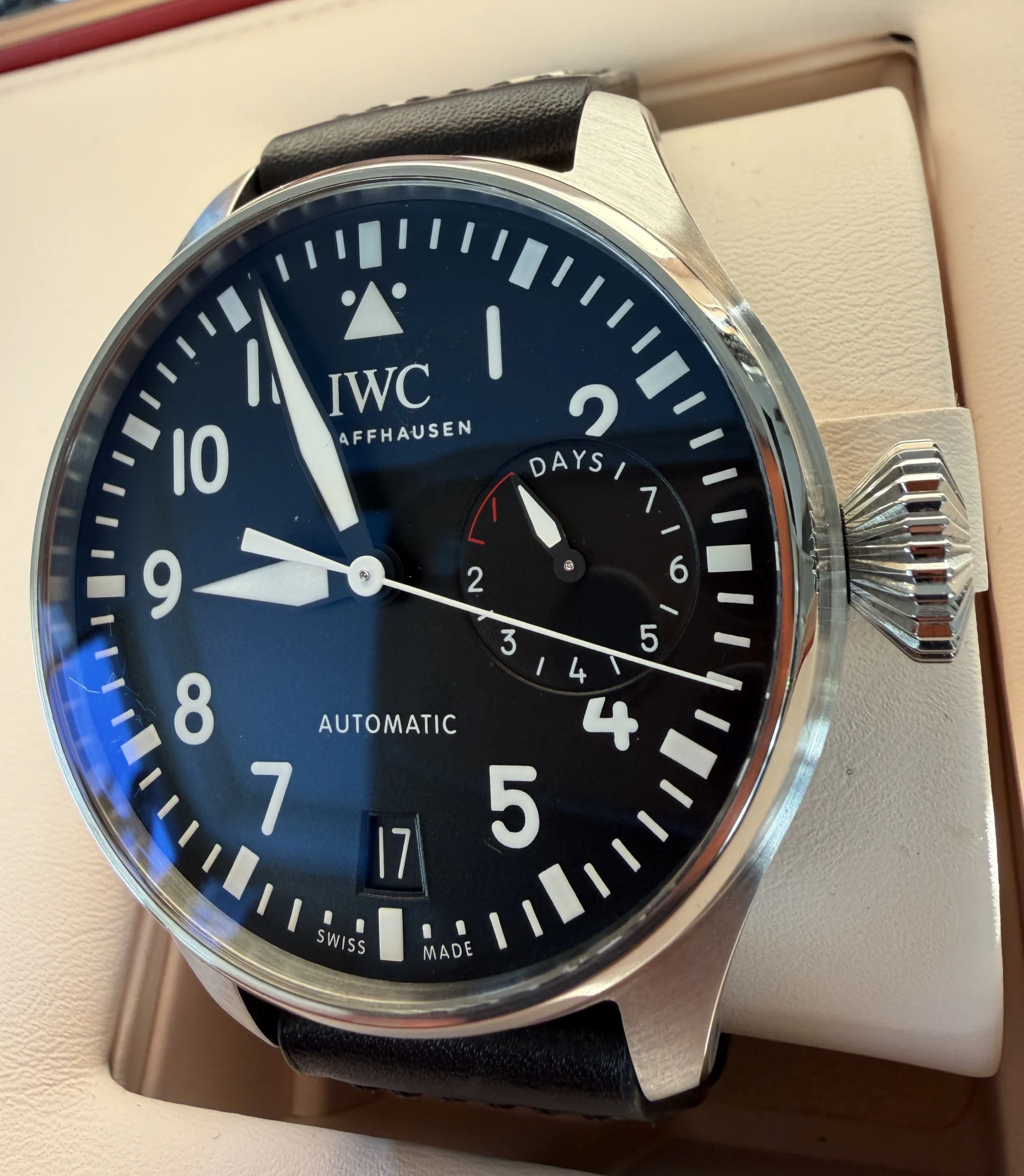 IWC Schaffhausen Big Pilot's Watch view 3