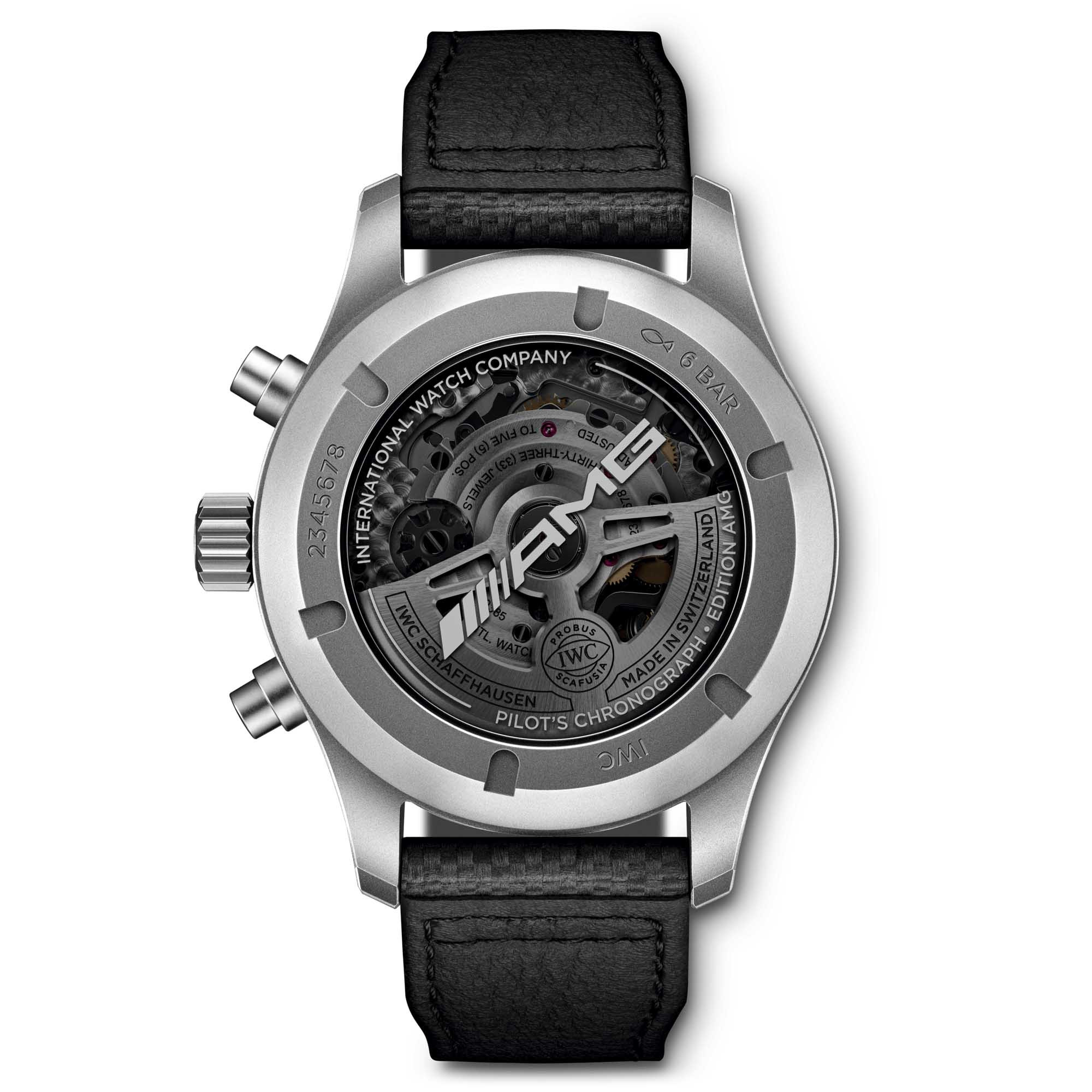 IWC Schaffhausen Pilot's Watch Chronograph Edition AMG view 2