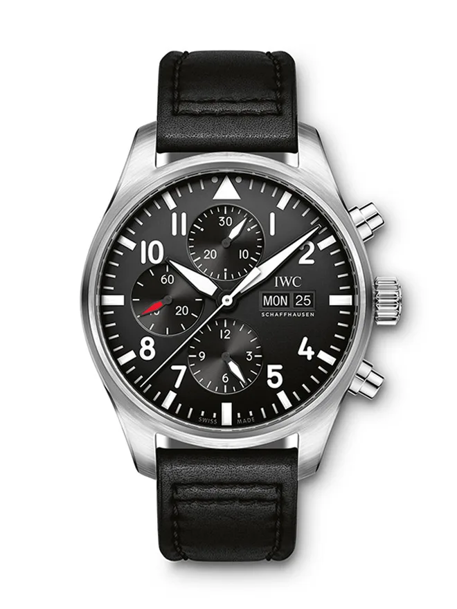 IWC Schaffhausen Pilot's Watch Chronograph view 2
