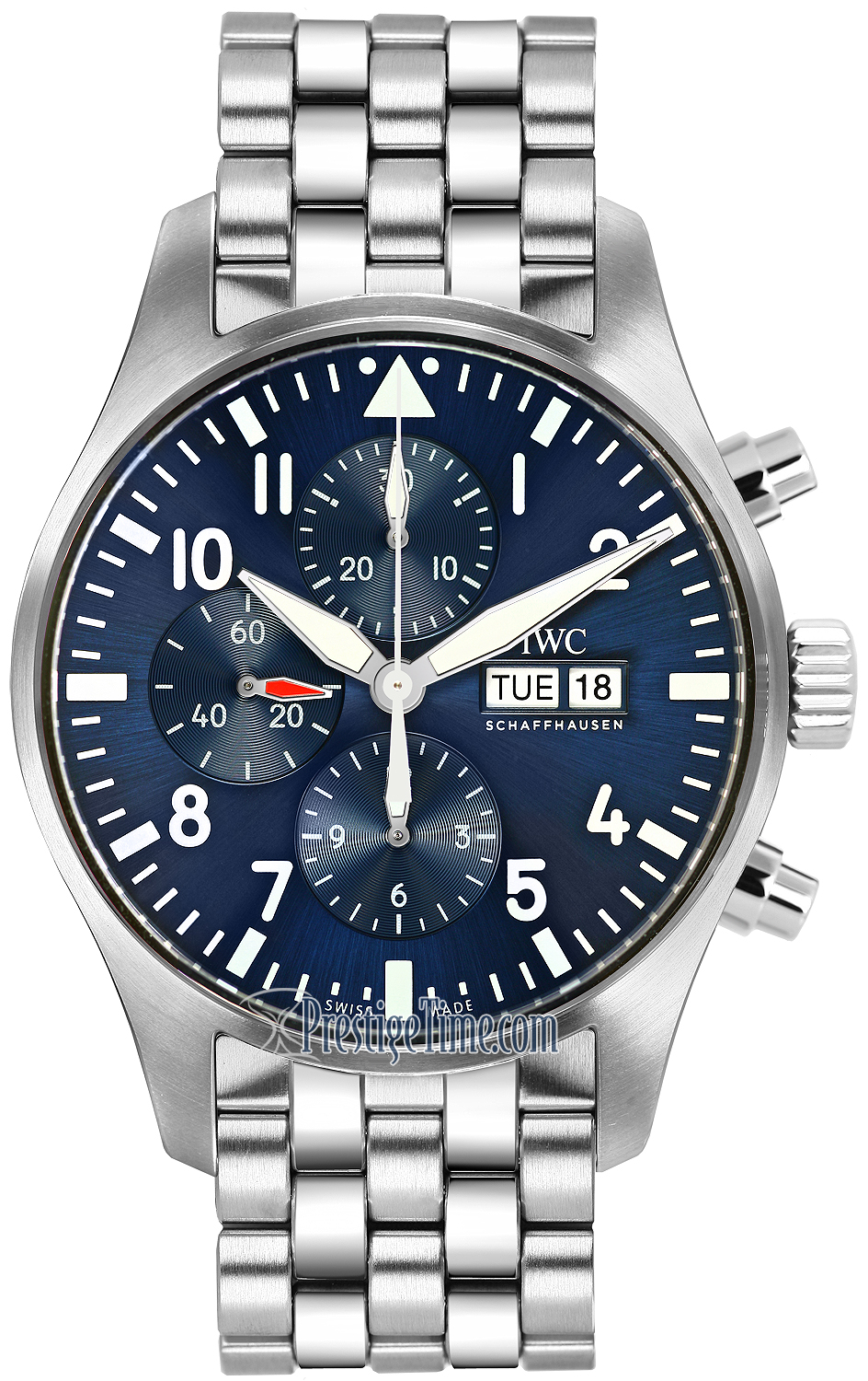 IWC Schaffhausen Pilot's Watch Chronograph 'Le Petit Prince' view 3