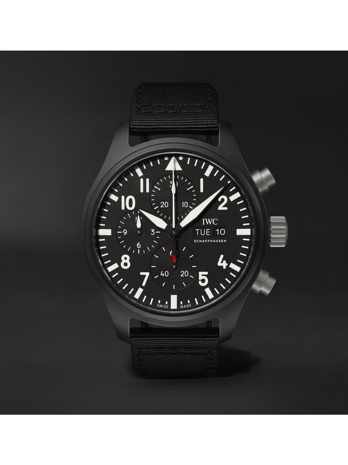 IWC Schaffhausen Pilot's Watch Chronograph TOP GUN view 4
