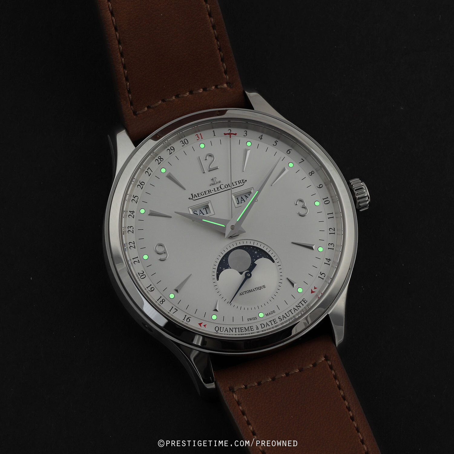 Jaeger-LeCoultre Master Control Calendar view 5