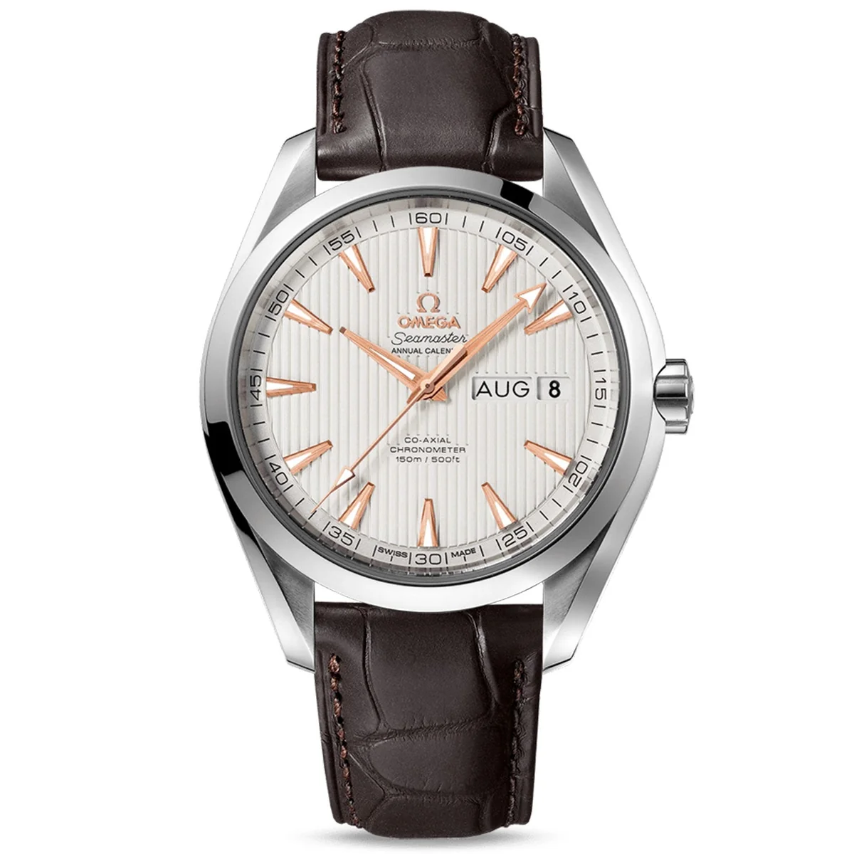 Omega Seamaster Aqua Terra Annual Calendar view 5