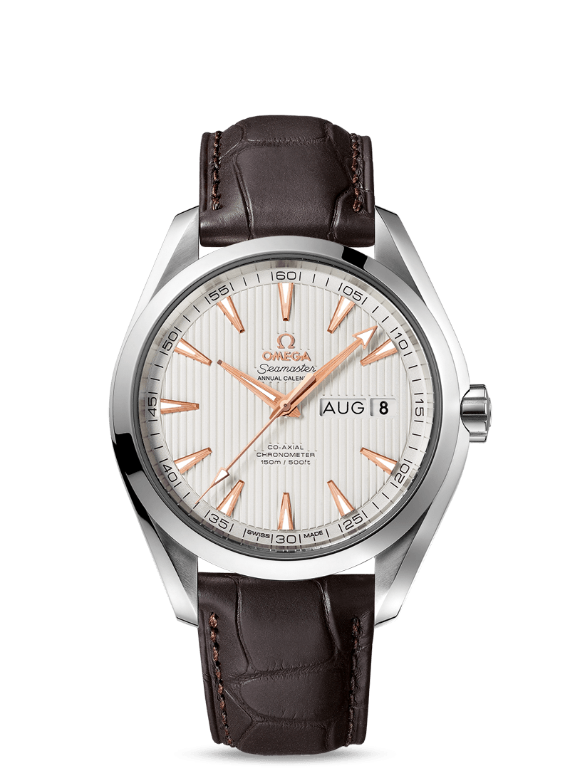 Omega Seamaster Aqua Terra Annual Calendar view 4