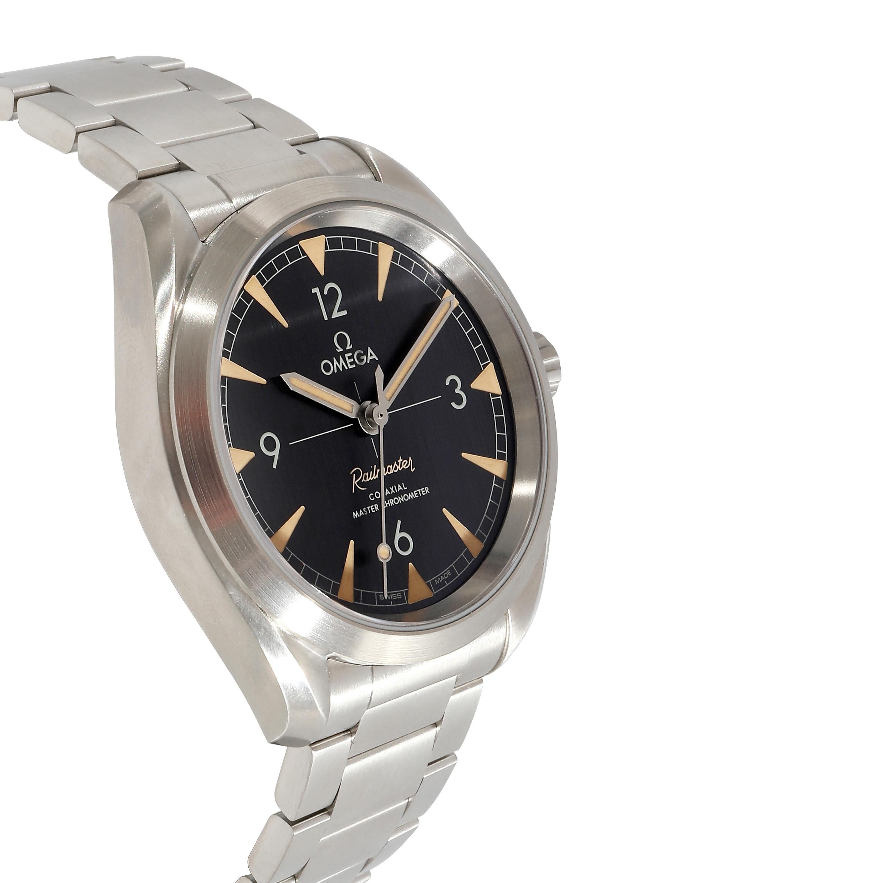 Omega Seamaster Railmaster view 3