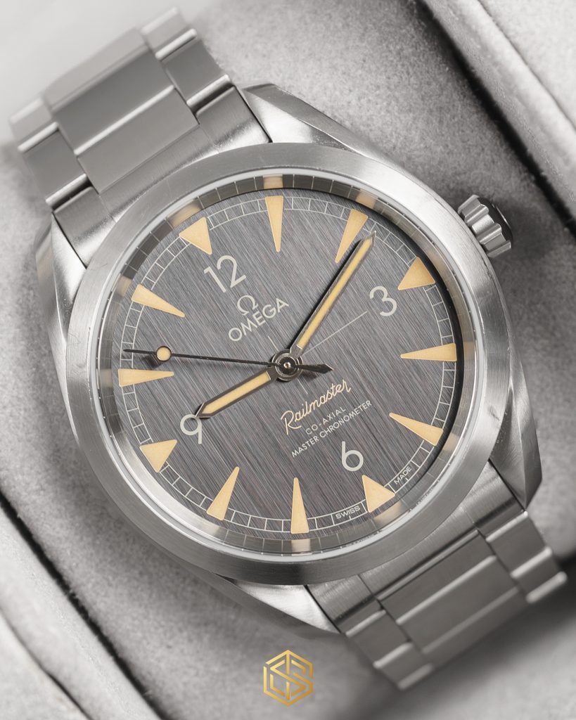 Omega Seamaster Railmaster view 5
