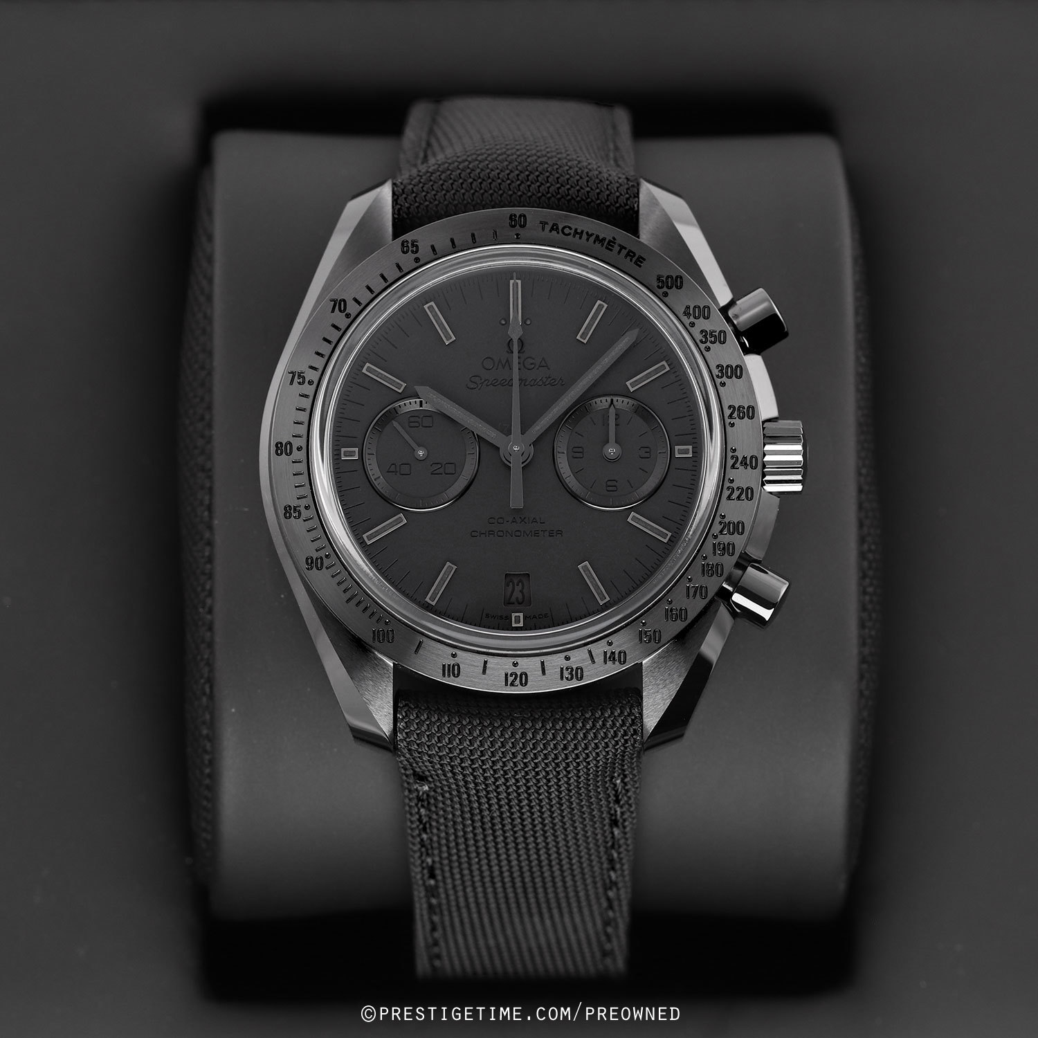 Omega Speedmaster Moonwatch Dark Side view 3
