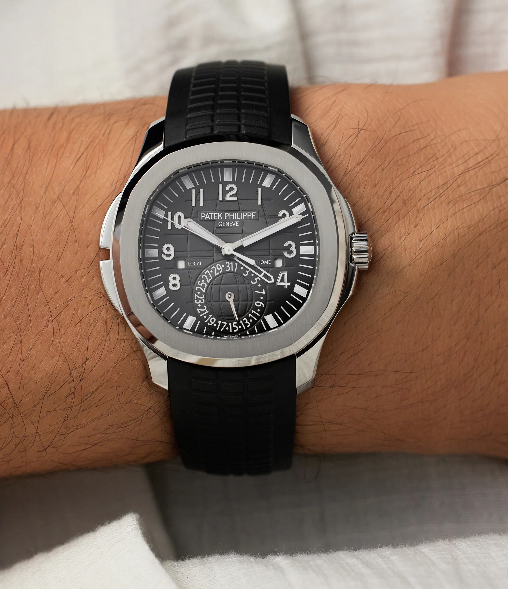Patek Philippe Aquanaut Travel Time view 4