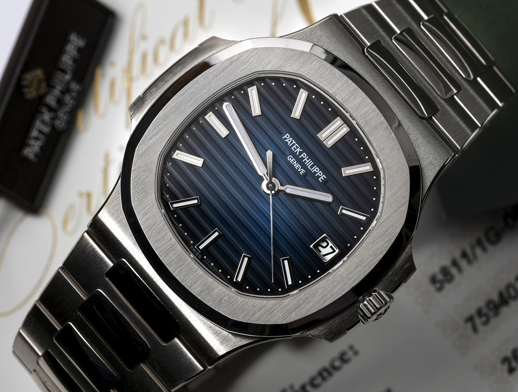 Patek Philippe Nautilus view 2