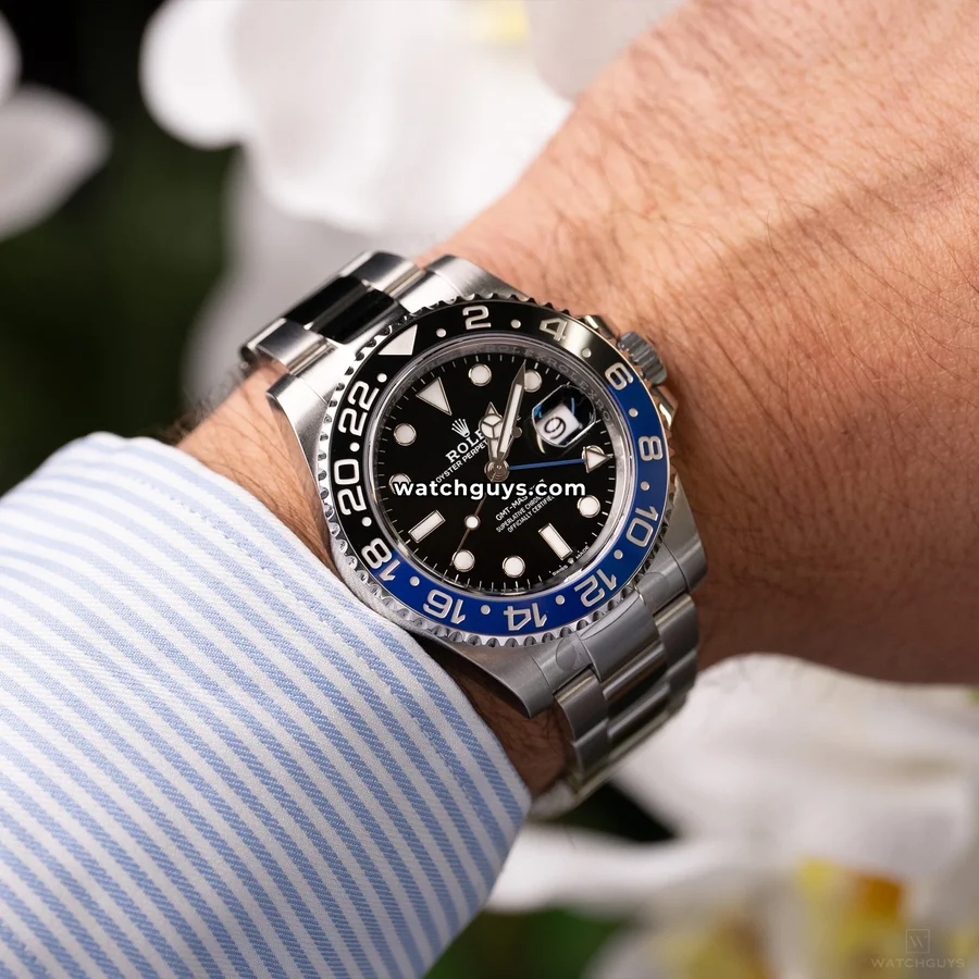 Rolex GMT-Master II 'Batman' view 3