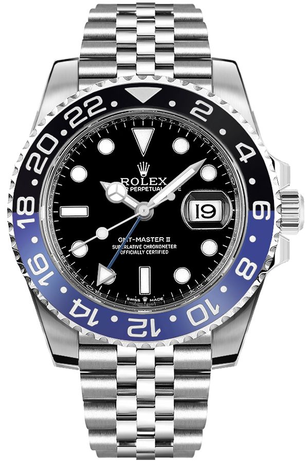 Rolex GMT-Master II 'Batman' — alternate view