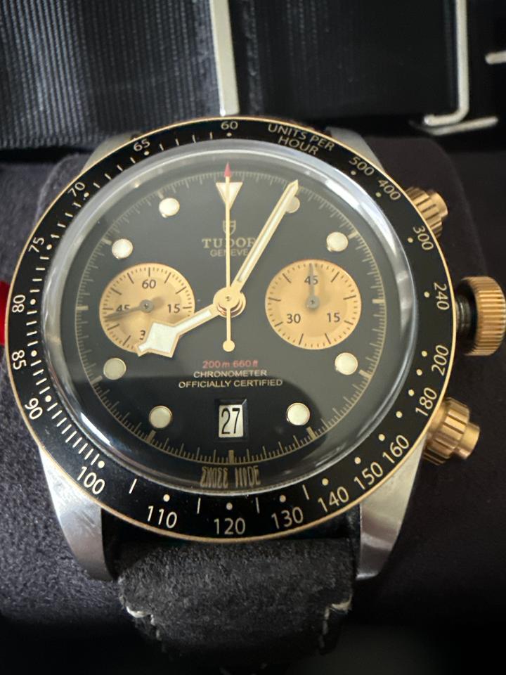 Tudor Black Bay Chrono view 5